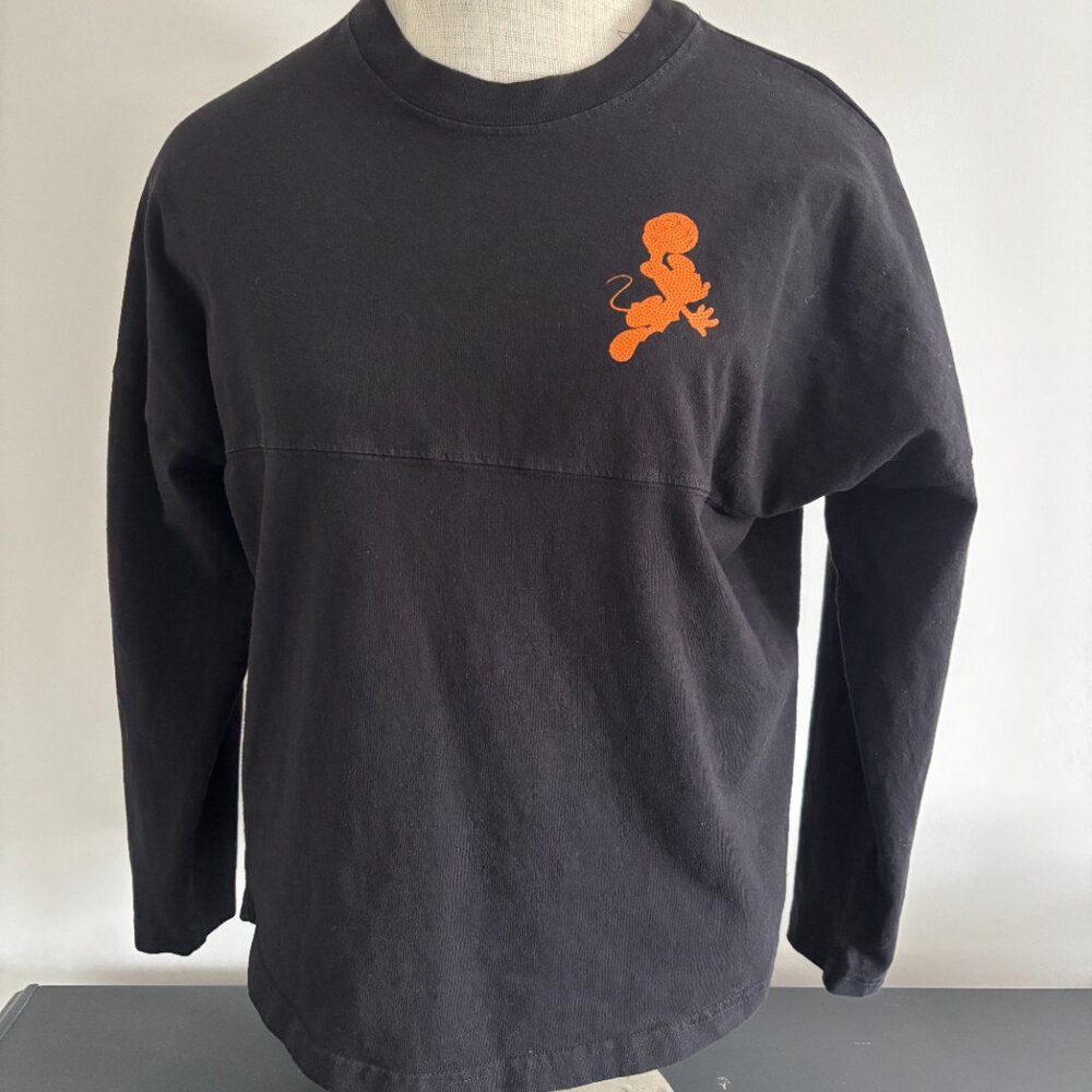 Spirit Jersey in Dark Black with Rubber Raised Letters